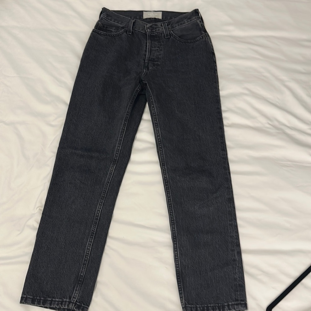 Everlane black 90s cheeky jean